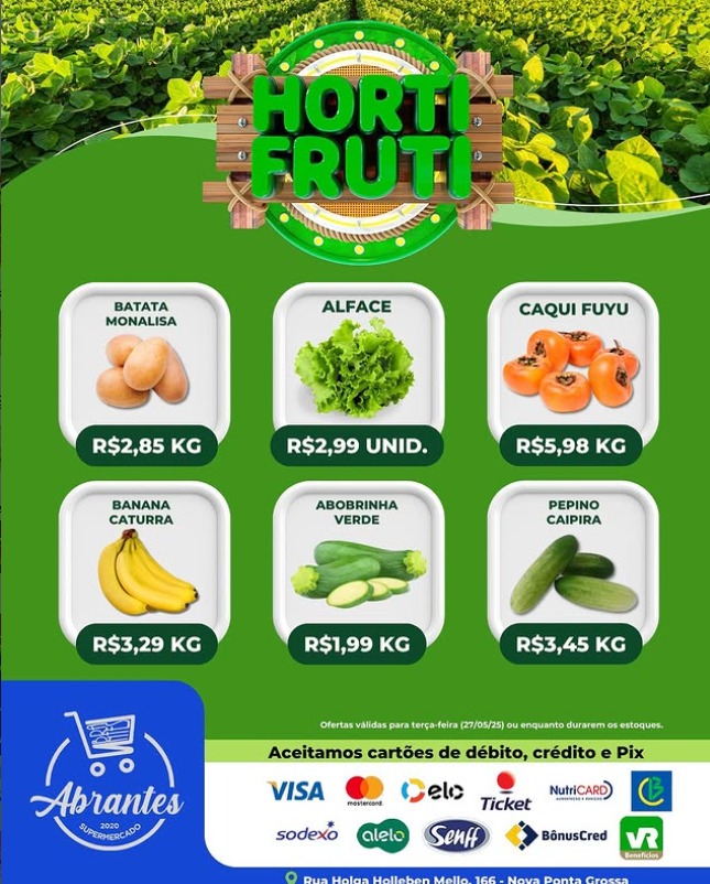 Encarte de Terça-feira - Supermercado Abrantes